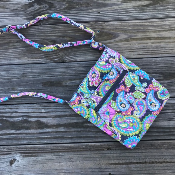 Handbags - Women CrossBody Bag MultiColor Floral Shoulder Bag